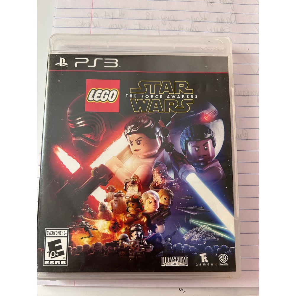 LEGO Star Wars The Force Awakens PS3 Game Sony Playstation 3 Complete